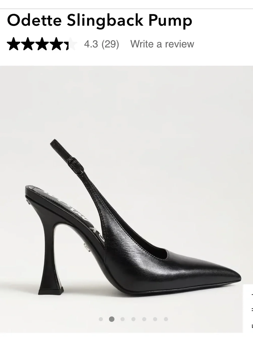 Sam Edelman Odette Slingback Pump - Picture 5 of 5